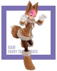 FuRyu SSS Re:Zero Starting Life in Another World Ram Wolf and Seven Little Goats Figure