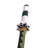 EA-SWORD Demon Slayer: Kimetsu no Yaiba Sanemi Shinazugawa Cosplay Bamboo Wooden Katana Sword with PVC Sheath 