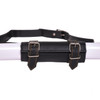 EA-SWORD One Piece Cosplay Leather PU Black Sword Belt 