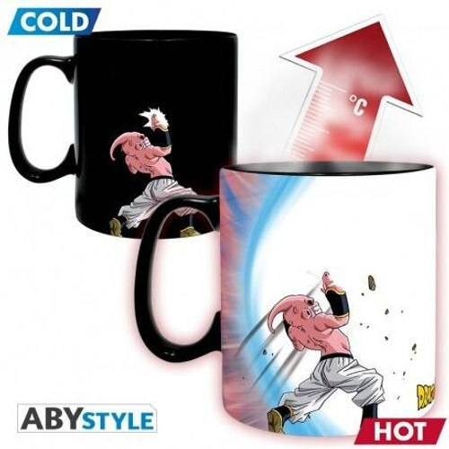 Abystyle Officially Licensed Dragon Ball Z Goku Majin Buu Heat Changing Mug 460ml