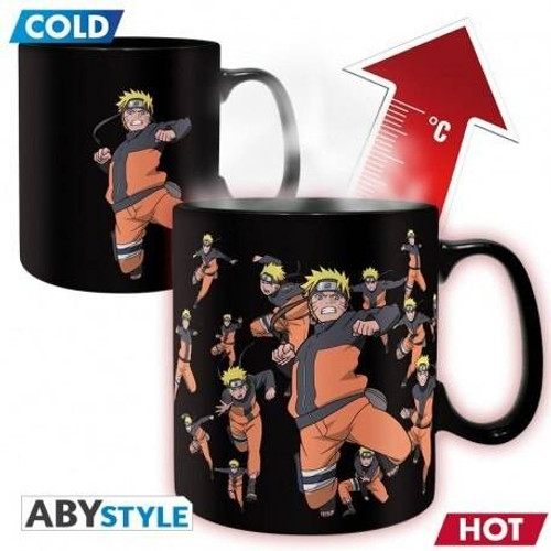 Abystyle Officially Licensed Naruto Shippuden Naruto Cloning Heat Changing Mug 460ml