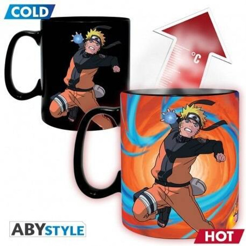 Abystyle Officially Licensed Naruto Shippuden Naruto Sasuke Heat Changing Mug 460ml