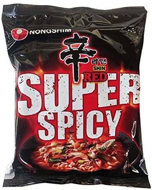 Nong Shim NongShim Shin Ramyun Red Hot Spicy Instant Ramen Noodles 120 g