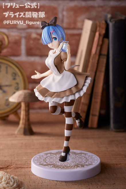 Furyu Furyu SSS ReZero Starting Life in Another World Precious Rem In Wonderland, Antique Ver Figure 21cm