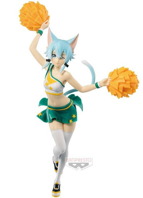 Banpresto Banpresto EXQ Sword Art Online Memory Defrag Sinon Hooray Love Cheers Figure 23cm