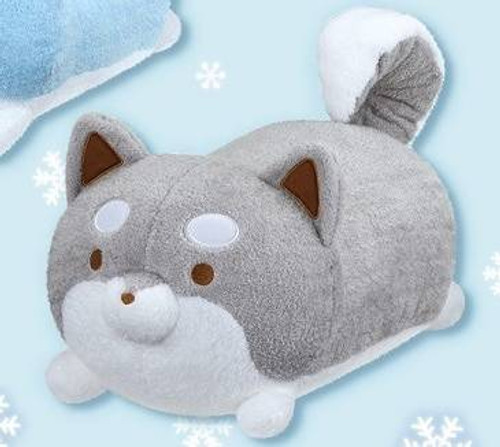 Taito Taito Tarushiba Mega Size Kuttari Winter Grey Plush