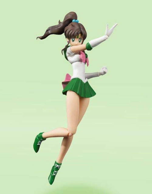 Bandai Tamashii SH Figuarts Sailor Moon Jupiter Animation Color Edition Action Figure