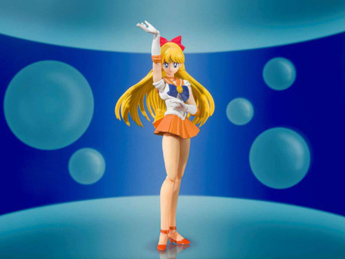 Bandai Tamashii SH Figuarts Sailor Moon Venus Animation Color Edition Action Figure