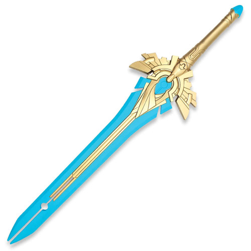 EA-SWORD Genshin Impact Cosplay Bamboo Wooden Skyward Blade Sword 