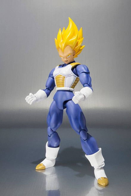 Bandai Tamashii Bandai SH Figuarts Dragon Ball Vegeta Super Saiyan Premium colour Action Figure