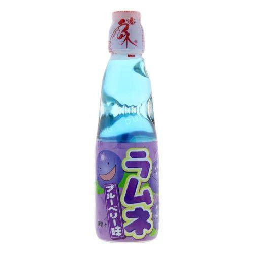 Hatakosen Ramune Soda - Blueberry Flavour