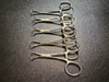 Side photo of Sklar Backhaus Towel Clamp Set, 3.5" (Lot of 5)