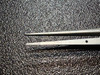 Jaw photo of Snowden-Pencer 32-5530 Micro Diamond Jaw Forceps, STR, 7" (New)