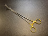 Handle photo of Pilling 841031 Kaiser-Pilling VATS Short Jaw Ring Forceps, CVD, 12 ⅛"
