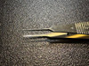 Jaw photo of Adler 45-5160 Castroviejo Suturing Forceps, 0.3mm Teeth