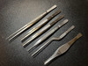 DeBakey and forceps photo of Aesculap JN444 Large Spinal and Laminectomy Instrument Set