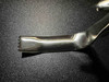 Blade photo of Black & Black Surgical B61087 Tebbetts Fiber Optic Retractor w/ Teeth, 9cm X 24mm