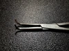 Jaw photo of Aesculap BJ102R Gemini Right Angle Forceps, 7"