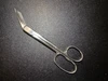 Handle photo of Aesculap MB223 Large Ring Lister Bandage Scissors, 8"