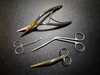 Nasal scissors photo of V. Mueller RH200 Major Septorhinoplasty / Rhinoplasty Instrument Set