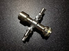 Top photo of Stryker 377-727-540 Rotating Speed-Lock Bridge, Dual Stopcocks