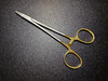 Handle photo of Jarit 123-135 Carb-Bite Mayo-Hegar Needle Holder, 6.25"