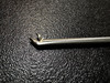 Jaw photo of Aesculap MA695R Pediatric Blakesley Thru-Cut Forceps, ANG, 2.5mm