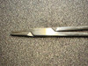 Jaw photo of Jarit 121-146 Mayo Hegar Needle Holder, Carb-Bite, 9.5"