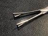 Jaw photo of Jarit 105-320 Pennington Forceps, 6.25"