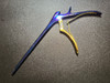 Photo of V. Mueller NL4273-83 Chroma-Line Blue Kerrison Rongeur, 40°, 3mm, 8"