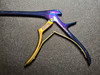 Handle photo of V. Mueller NL4273-83 Chroma-Line Blue Kerrison Rongeur, 40°, 3mm, 8"