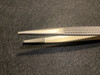 Jaw photo of Aesculap BD693R Bonney Tissue Forceps, 1 X 2 Teeth (New)