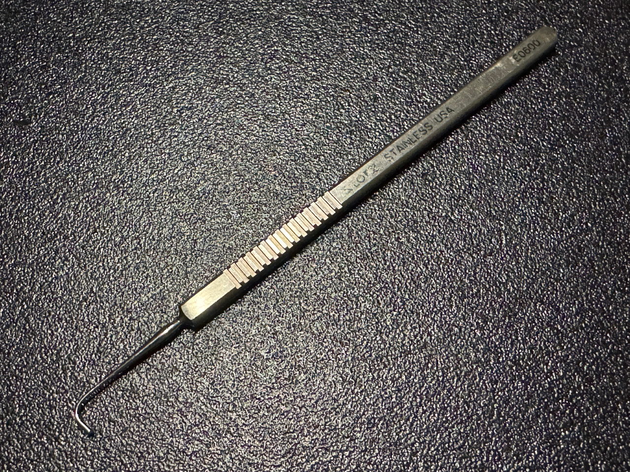 Photo of Storz E0600 Stevens Curved Tenotomy Hook, 6mm