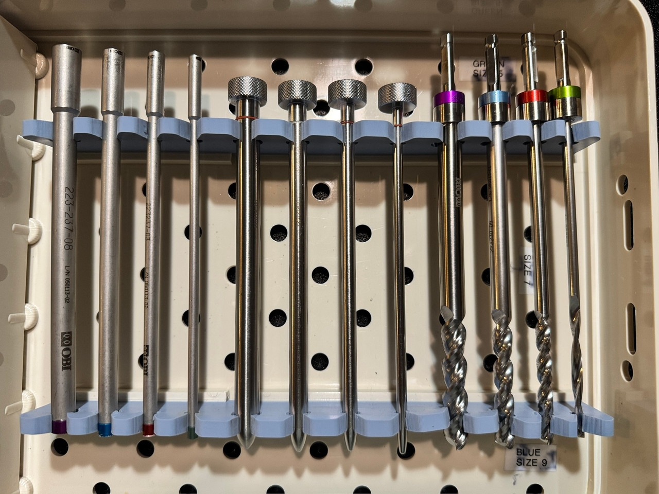 Drill photo of Smith & Nephew 72200965 OBI TRUKOR Plus Site Preparation Ki