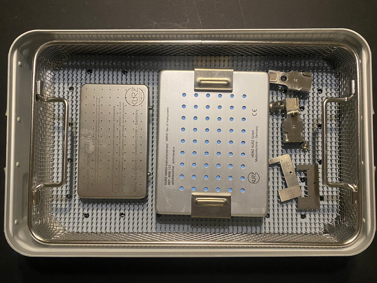 Heinz 8000 Kurz-Vario Middle Ear Implant Instrument Set