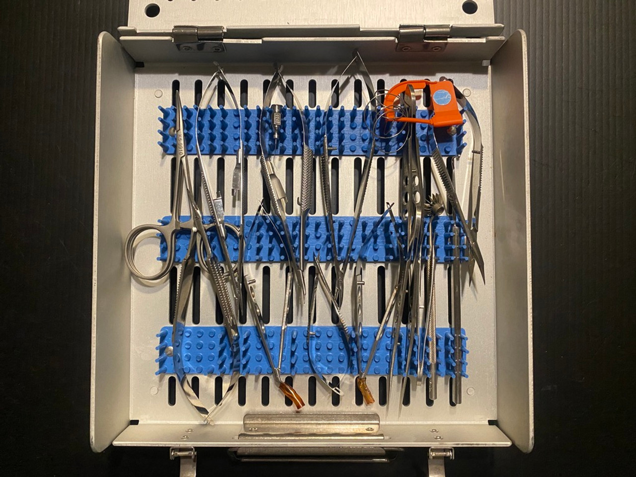 Open photo of Storz E7416-2 Cornea Penetrating Keratoplasty (PK) Instrument Set