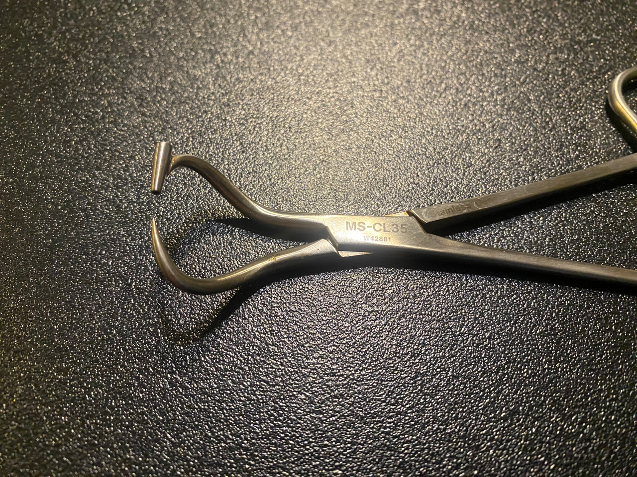 Jaw photo of Acumed MS-CL35 Percutaneous Bone Clamp