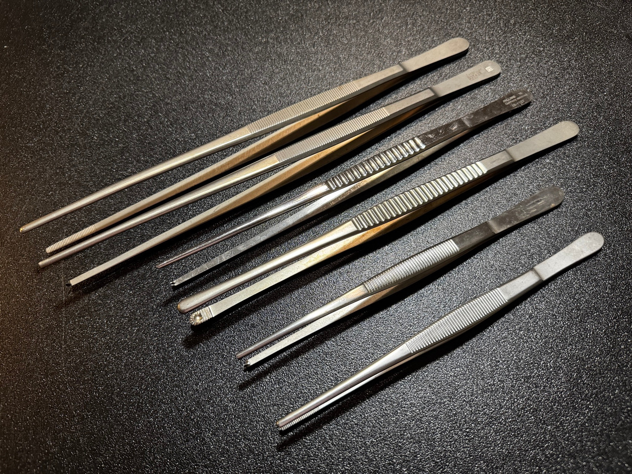 Long tissue forceps photo of Jarit 205-10S2 Major General Surgery Instrument Set