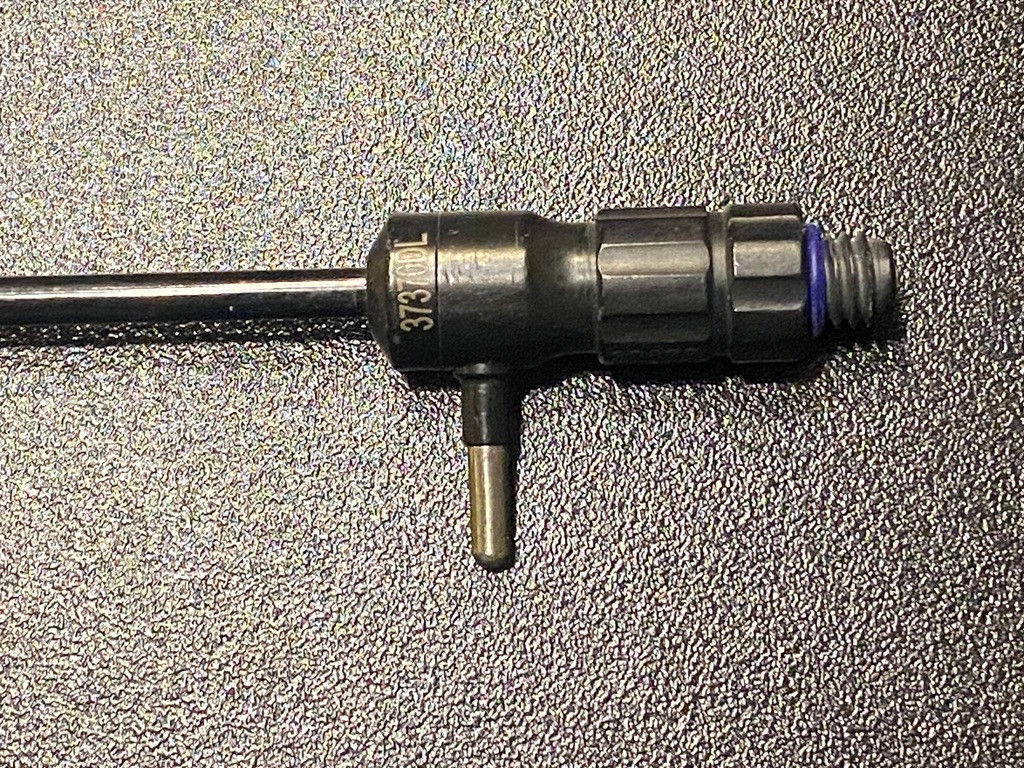 Storz 37370DL Laparoscopic Dissecting L-Hook Electrode, 5mmX 36cm