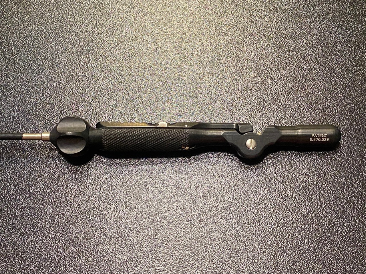 Handle photo of Snowden-Pencer 89-2300 Mayfield MICS Micro Diamond-Touch Scissors, STR, 3mm X 20cm