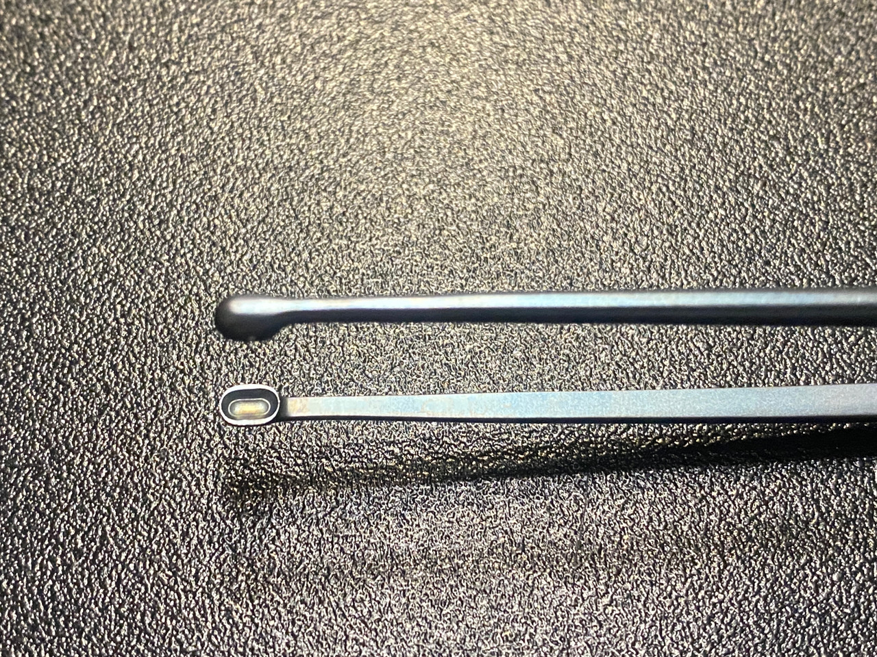 Codman 80-1529 Titanium MALIS Bayonet Cup Forceps, Large