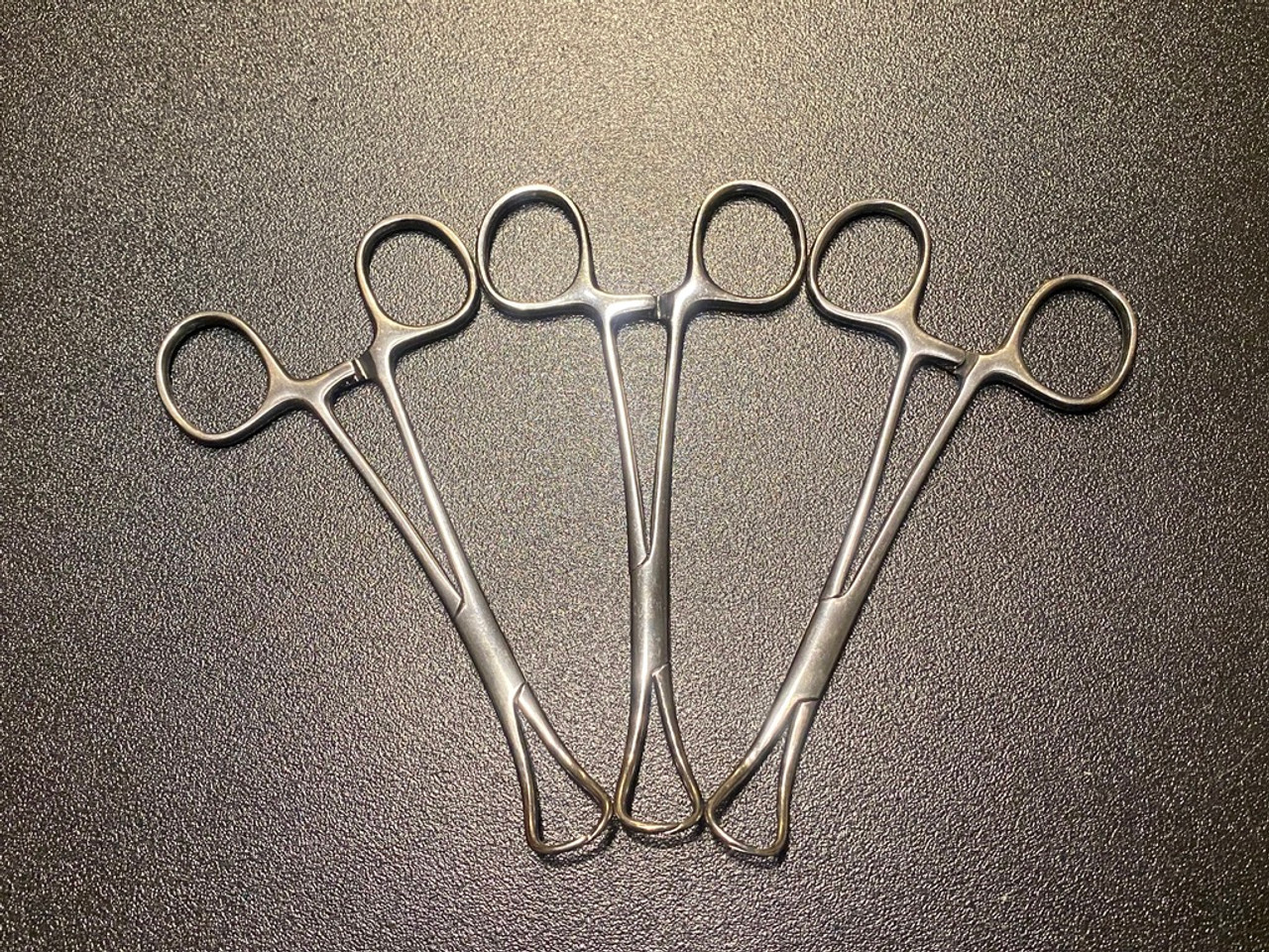 Millennium 1-244 Backhaus Towel Forceps, 5.25" (Lot of 3)