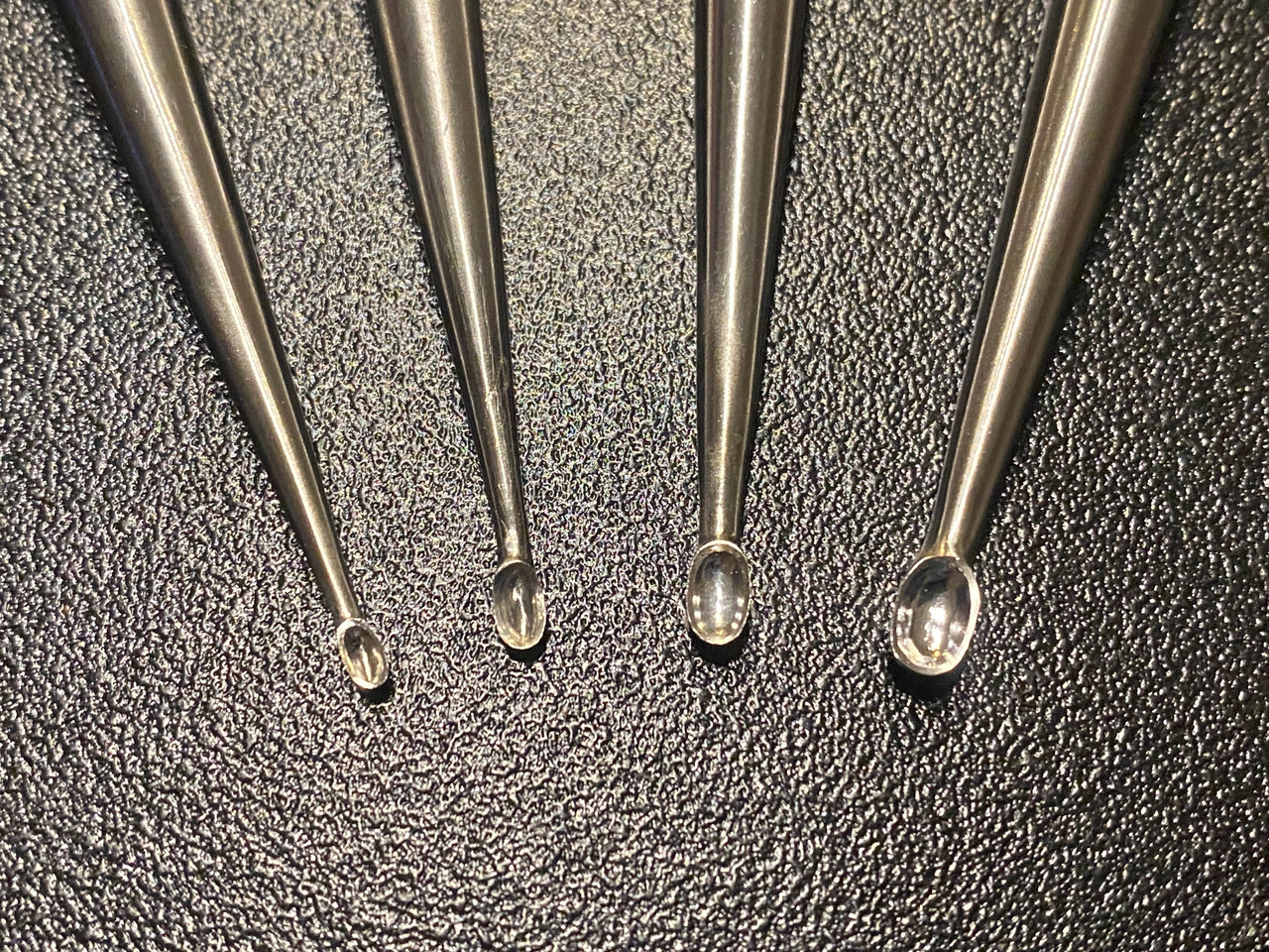 Cup photo of Spratt Mastoid Curette Set, Sizes 000 -1