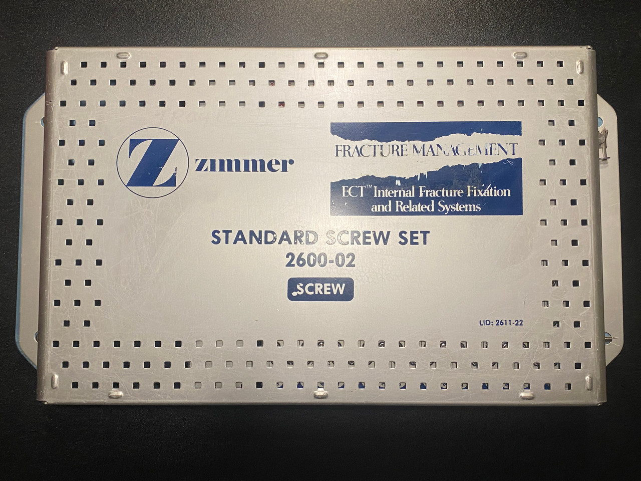 Zimmer 2600-02 Standard Screw Set