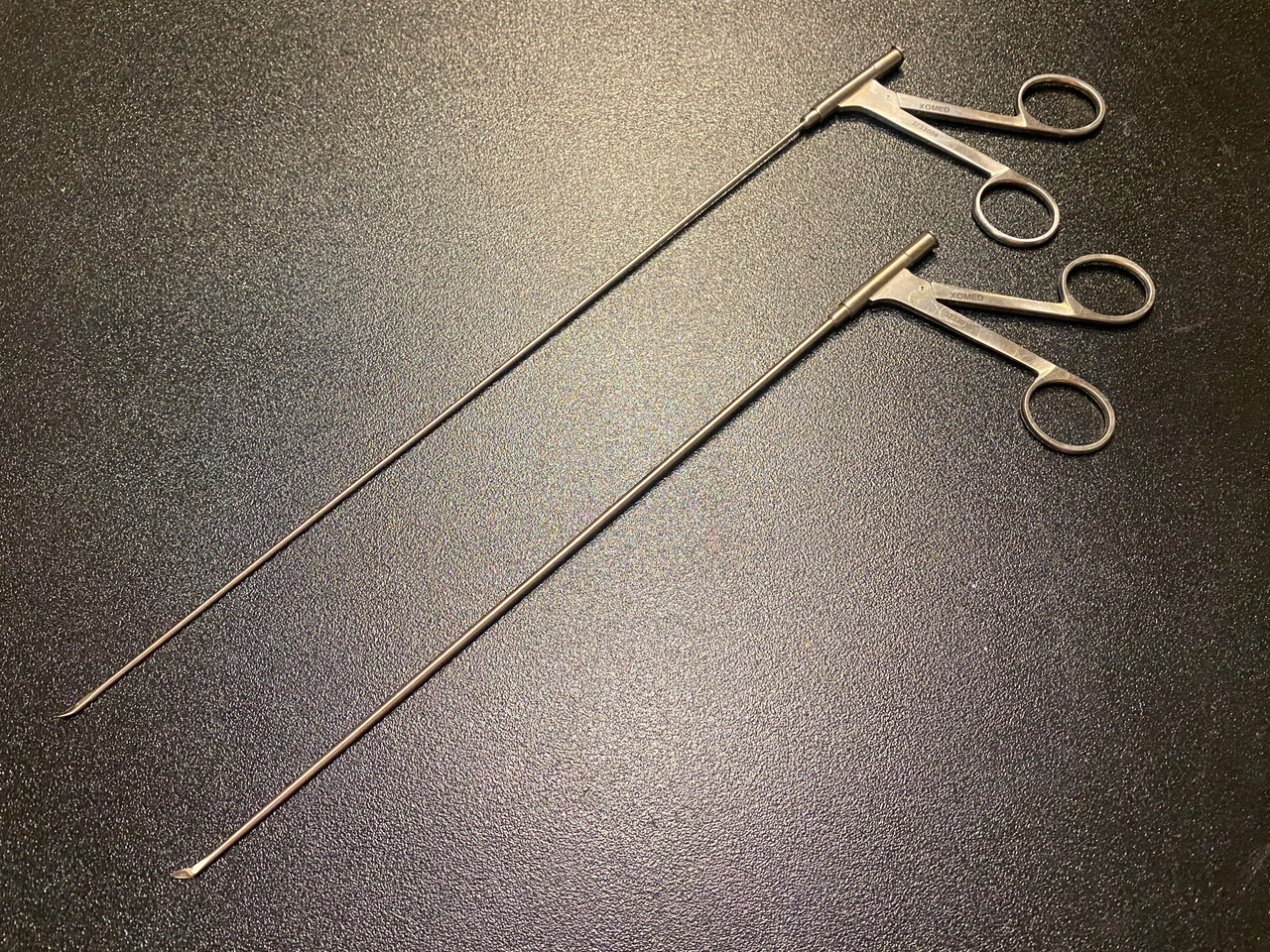 Forceps photo of Xomed 3734109 Laryngeal Suction Tube, 6FR, 2mm O.D., 270mm