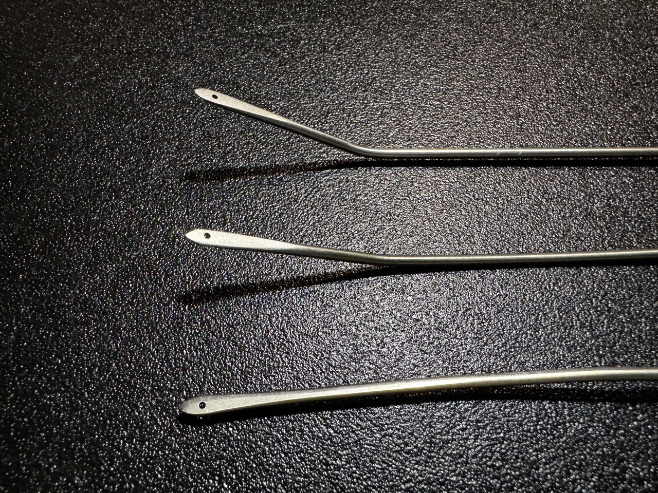 Tip photo of Pilling Stamey Needle Set, Straight, Angled 15° and 30°