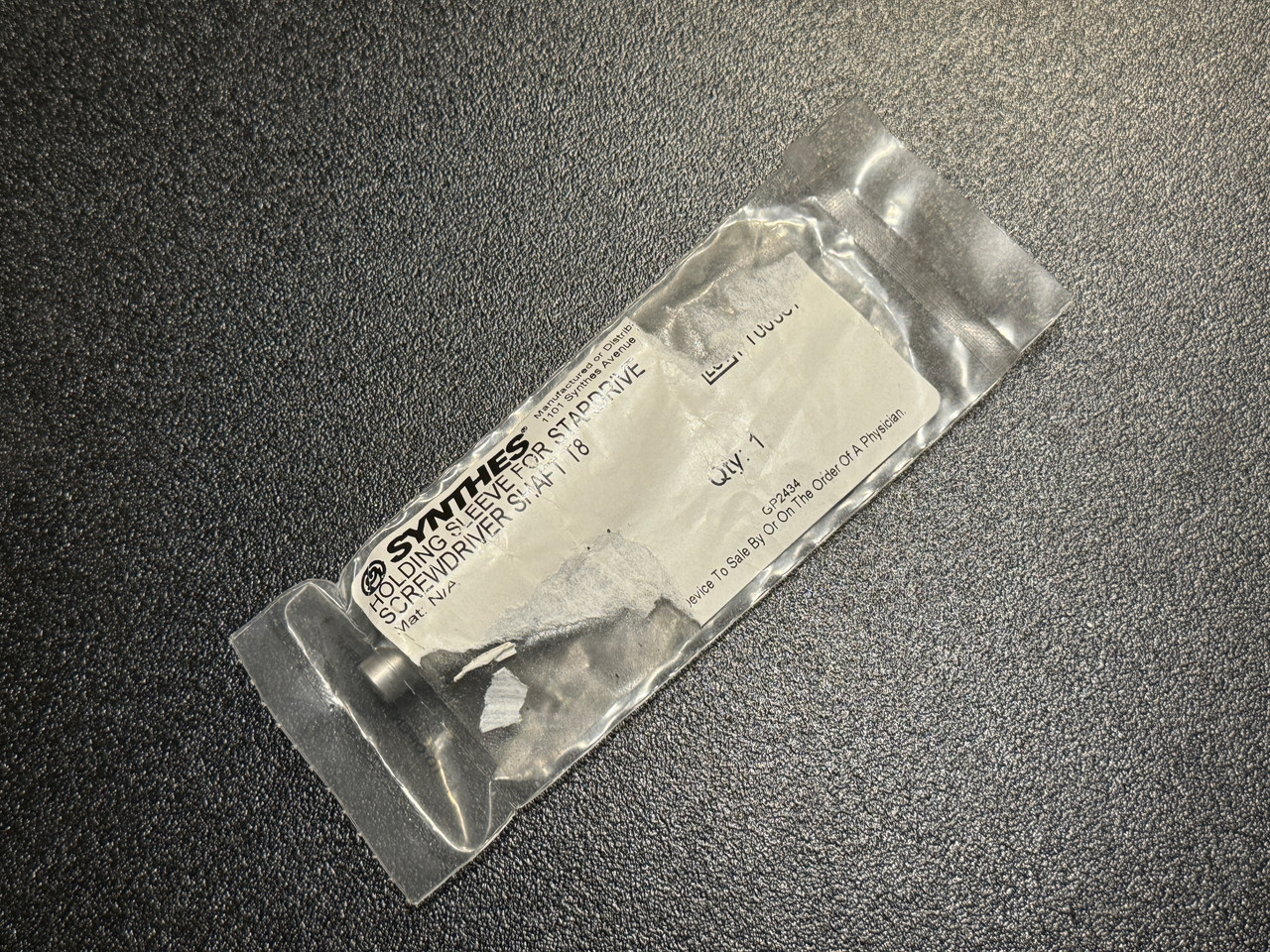 Synthes 314.468 Holding Sleeve (New)