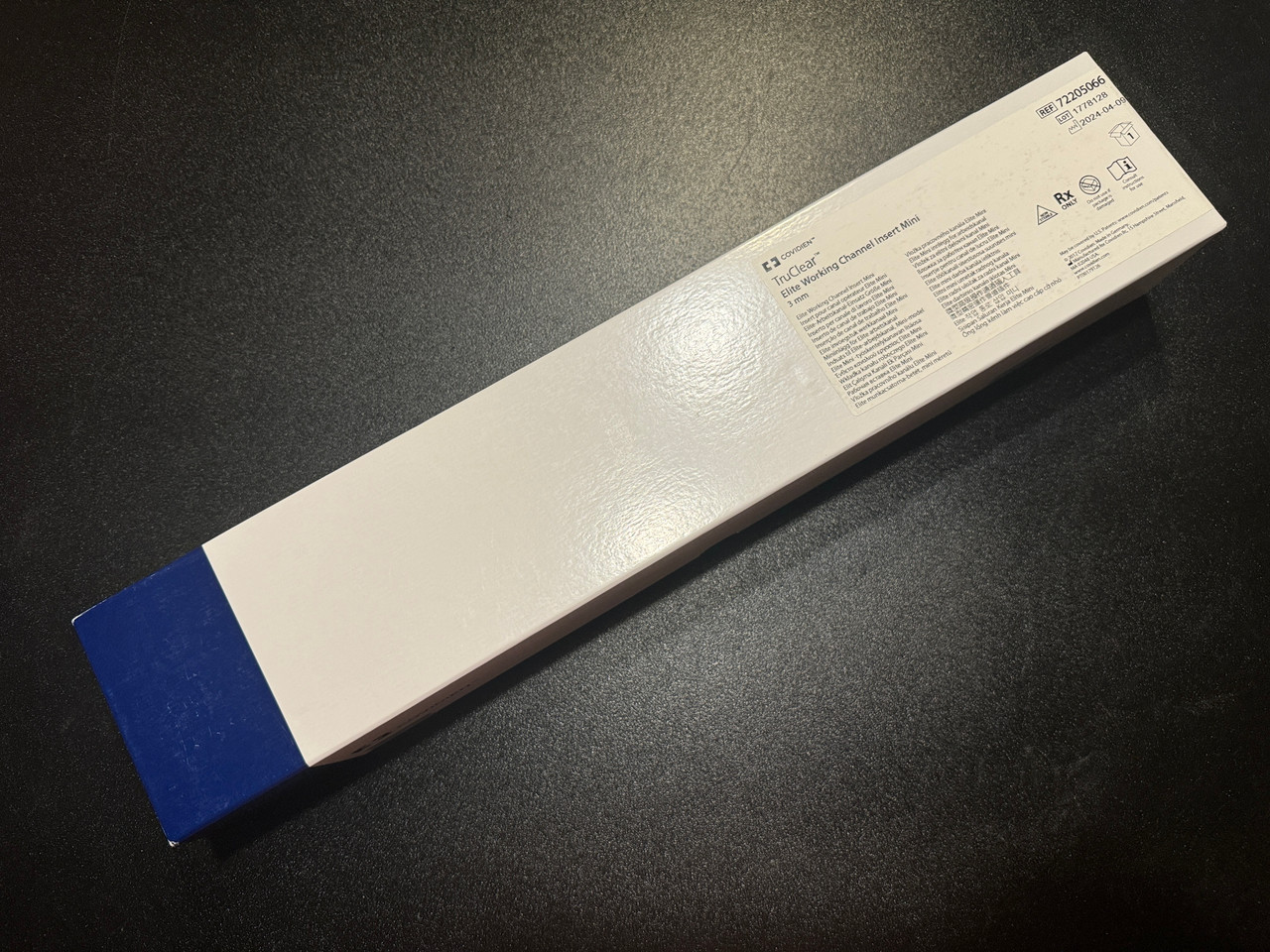 Box photo of Covidien 72205066 TruClear Elite Working Channel Insert Mini (New)