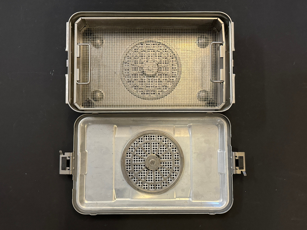 Aesculap JM740 Steril S Three Quarter Size Sterilization Container