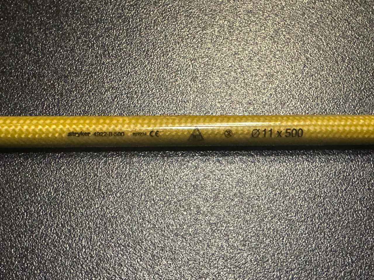 Label photo of Stryker 4922-8-500 Hoffmann External Fixator Connecting Rod, 11mm X 500mm